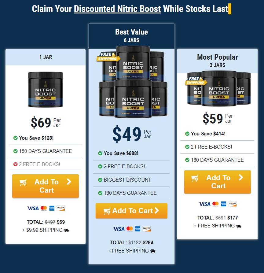 Nitric Boost Ultra Buy